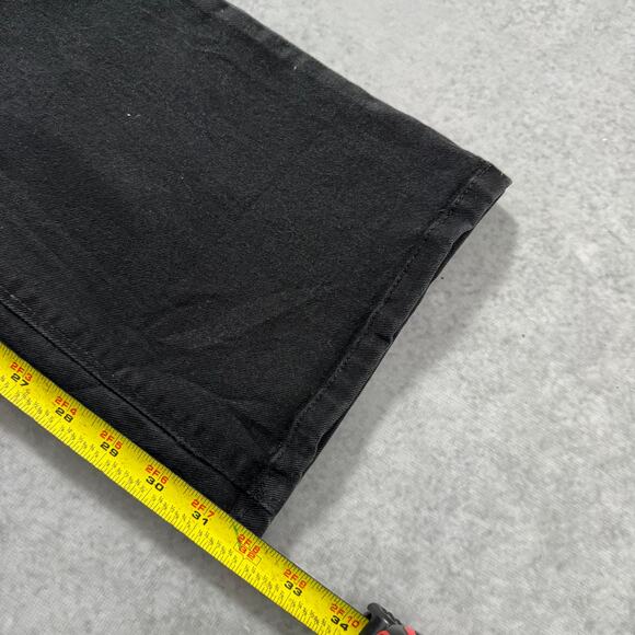 Basic Editions Black Bootcut Pants - Size: 6 - Picture 7 of 10